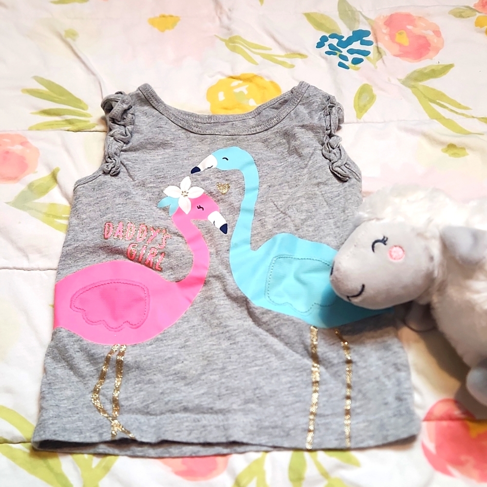 Carter's 18 Months Flamingo Top
